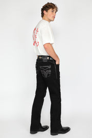 Answer Me AM-2260 Men's Western Embroidered Straight Jeans