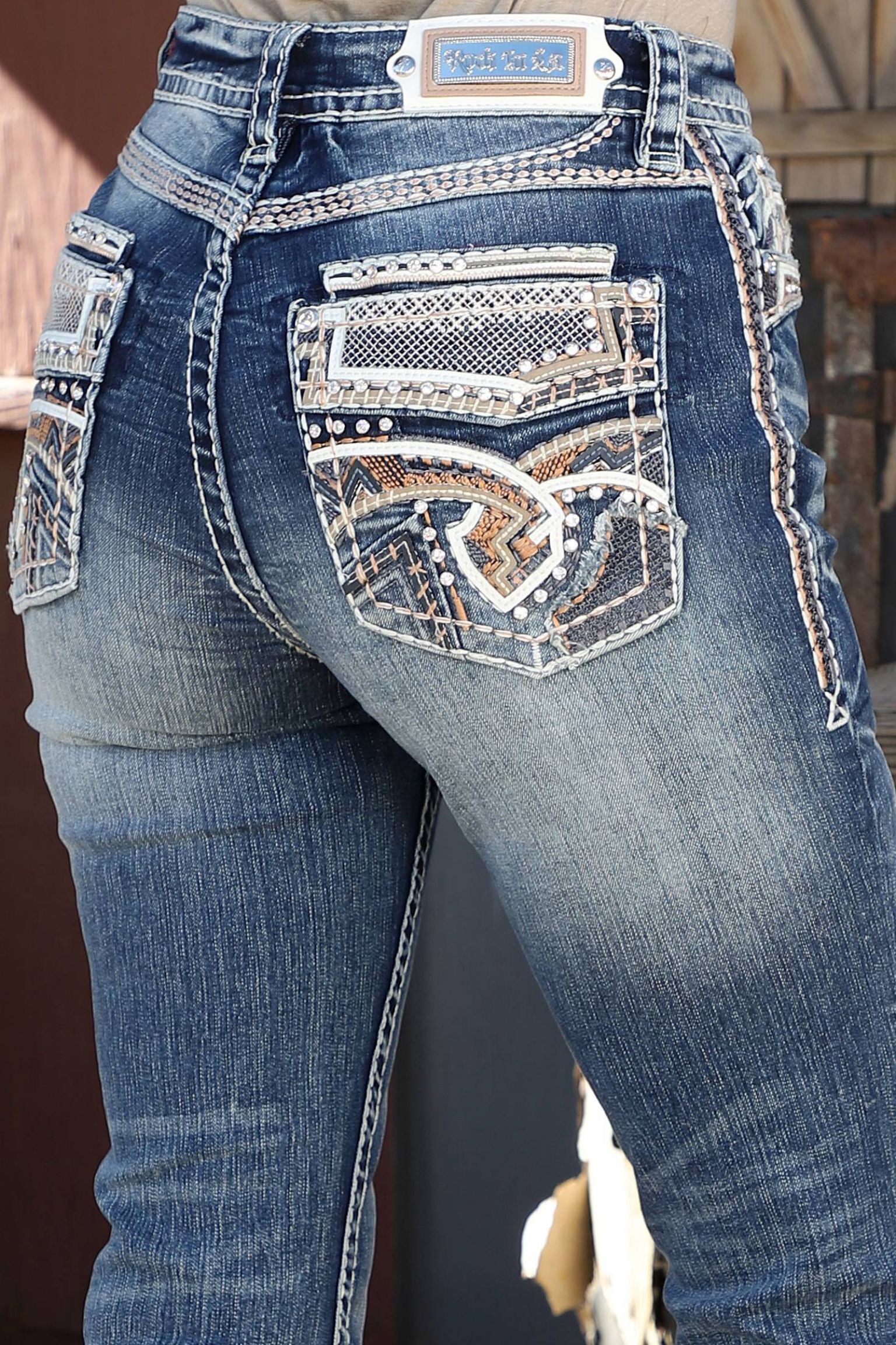 Buckle bootcut jeans womens best sale